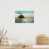 Uitzicht van Morrow Rock en de Bay Poster (Keuken)