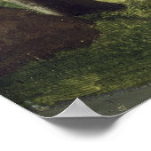 Uitzicht van Mount Brocken, 1829 Poster (Hoek)