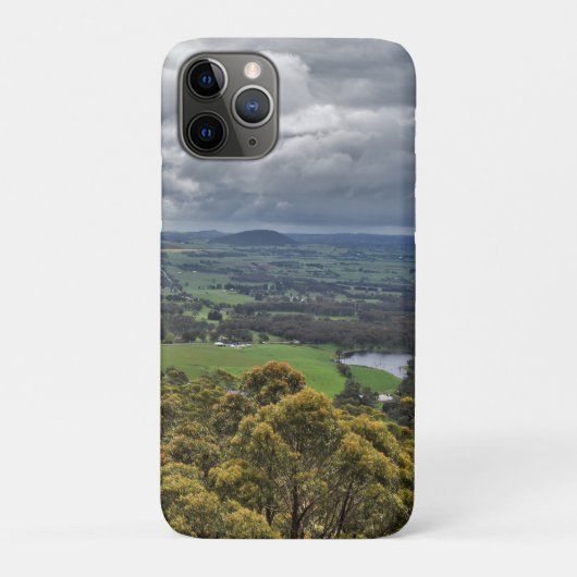 Uitzicht van Mount Buninyong iPhone Case (Achterkant)