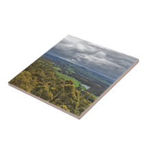 Uitzicht van Mount Buninyong Keramische Tegel