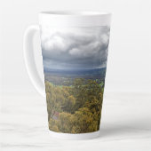 Uitzicht van Mount Buninyong Latte Mok (Linkerhoek)