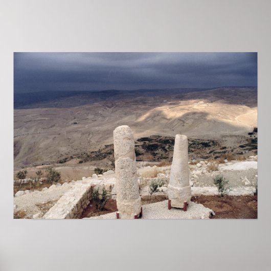 Uitzicht van Mount Moses Poster (Voorkant)
