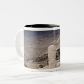 Uitzicht van Mount Moses Tweekleurige Koffiemok (Voorkant links)