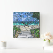 Uitzicht van mozaïekZee 288 Vierkante Klok (Huis)