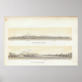 Uitzicht van Mt Diablo Poster (Voorkant)