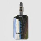 Uitzicht van Mt. Hood, Portland, Oregon Bagagelabel (Voorkant (verticaal))