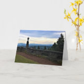 Uitzicht van Mt. Hood, Portland, Oregon Kaart (Gele Bloem)