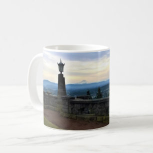 Uitzicht van Mt. Hood, Portland, Oregon Koffiemok