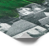 Uitzicht van Mt Index en Mt Persis Poster (Hoek)