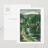 Uitzicht van Mt. Shasta van Shasta Retreat Briefkaart (Voorkant / Achterkant)