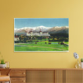 Uitzicht van Mt Washington Hotel, Presidentieel be Canvas Afdruk (Insitu (Woonkamer))