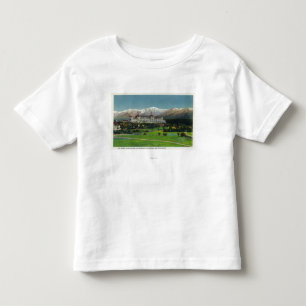 Uitzicht van Mt Washington Hotel, Presidentieel be Kinder Shirts