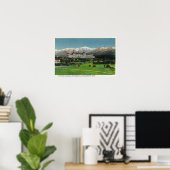Uitzicht van Mt Washington Hotel, Presidentieel be Poster (Thuiskantoor)