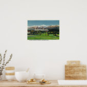 Uitzicht van Mt Washington Hotel, Presidentieel be Poster (Keuken)