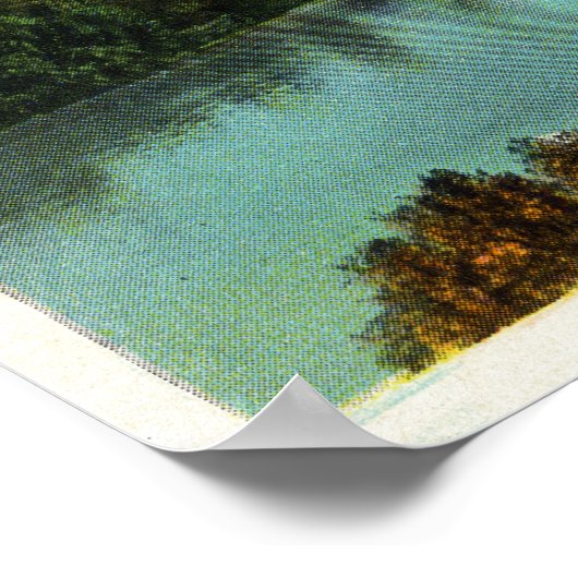 Uitzicht van Mts. Marcy, Colden en McIntyre Poster (Hoek)