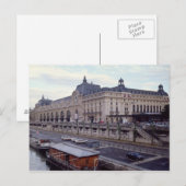 Uitzicht van Musee d'Orsay van het noordwesten Briefkaart (Voorkant / Achterkant)