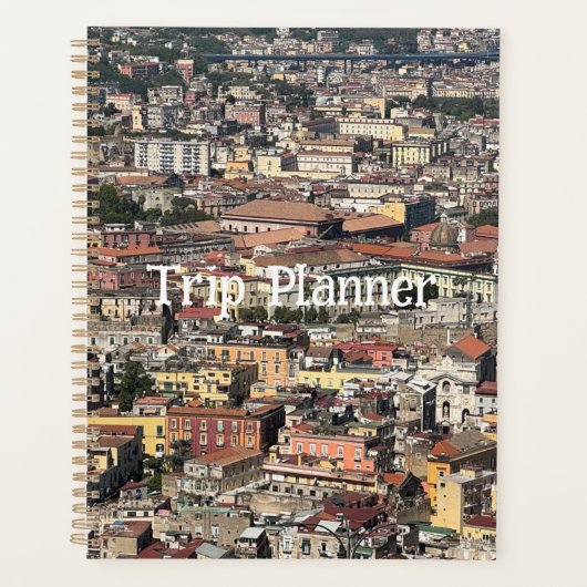 Uitzicht van Napels, Italië Planner Organizer (Voorkant)