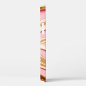 Uitzicht van natuurlijk goud, onder monstera trop Case-Mate iPhone case (Achterkant / Rechts)
