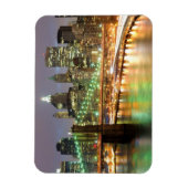 Uitzicht van Neder-Manhattan en de Brooklyn Bridge Magneet (Verticaal)
