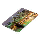 Uitzicht van Neder-Manhattan en de Brooklyn Bridge Magneet (Linkerzijde)