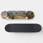 Uitzicht van Neder-Manhattan en de Brooklyn Bridge Persoonlijk Skateboard (Horizontaal)