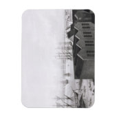 Uitzicht van New Orleans uit de Lower Cotton Pr Magneet (Verticaal)
