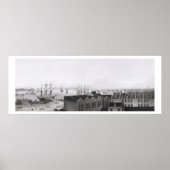 Uitzicht van New Orleans uit de Lower Cotton Pr Poster (Voorkant)