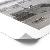 Uitzicht van New Orleans uit de Lower Cotton Pr Poster (Hoek)