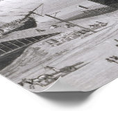 Uitzicht van New Orleans uit de Lower Cotton Pr Poster (Hoek)