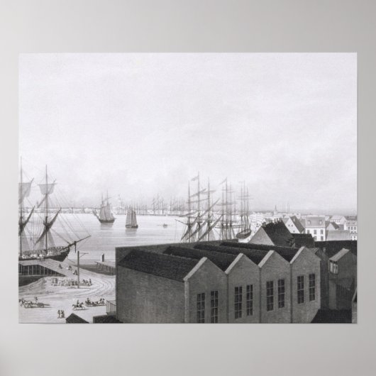 Uitzicht van New Orleans uit de Lower Cotton Pr Poster (Voorkant)