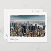 uitzicht van New York Briefkaart (Voorkant / Achterkant)