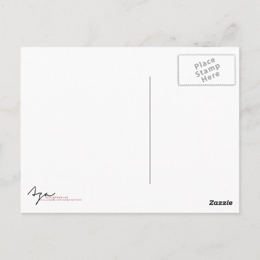 uitzicht van New York Briefkaart (Achterkant)