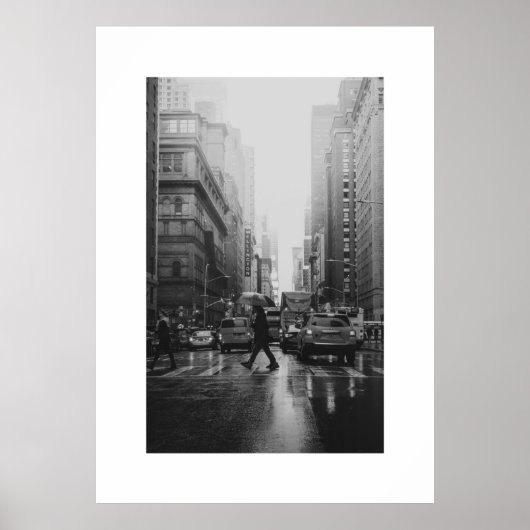Uitzicht van New York City | A0 Grootte Poster (Voorkant)