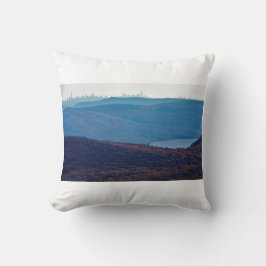 Uitzicht van New York City van Mount Beacon Kussen