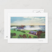 Uitzicht van Niagara-Herfsten van Oakes Drive Briefkaart (Voorkant / Achterkant)