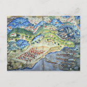 Uitzicht van Nice uit de "Suleymanname" Briefkaart (Voorkant)