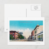 Uitzicht van Nineteenth StreetBakersfield, CA Briefkaart (Voorkant / Achterkant)