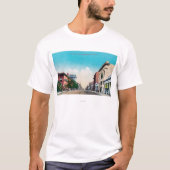 Uitzicht van Nineteenth StreetBakersfield, CA T-shirt (Voorkant)