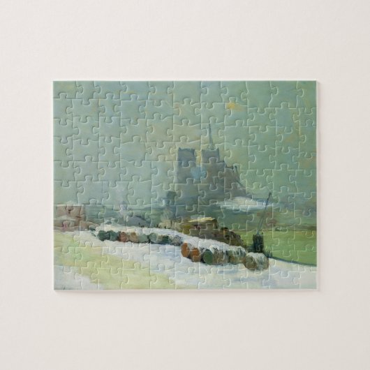 Uitzicht van Notre Dame, 1894 (olie op canvas) Legpuzzel (Horizontaal)