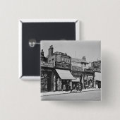 Uitzicht van Notting Hill Gate, c.1913 Vierkante Button 5,1 Cm (Voorkant /achterkant)