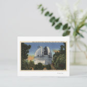 Uitzicht van observatorium- en telescoopkoepel briefkaart (Staand voorkant)