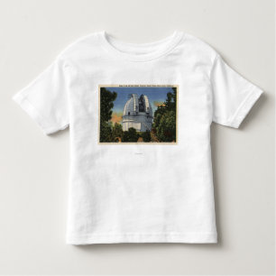 Uitzicht van observatorium- en telescoopkoepel kinder shirts