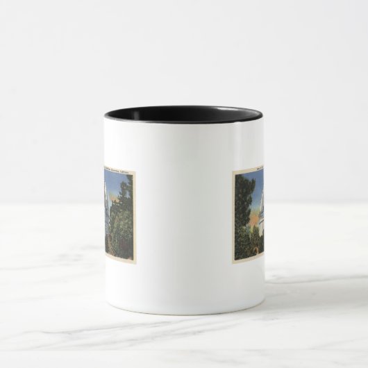 Uitzicht van observatorium- en telescoopkoepel mok (Midden)