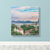 Uitzicht van Olinda en Recife Pernambuco Brazilië Canvas Afdruk (Insitu (Houten vloer))