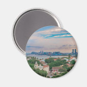 Uitzicht van Olinda en Recife Pernambuco Brazilië Magneet (Voorkant / Achterkant)