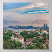 Uitzicht van Olinda en Recife Pernambuco Brazilië Poster (Voorkant)