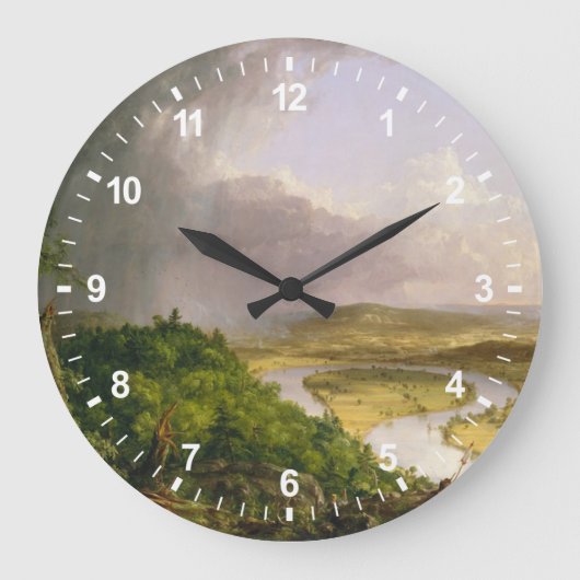 Uitzicht van Onderstel Holyoke, Northampton, Grote Klok (Voorkant)