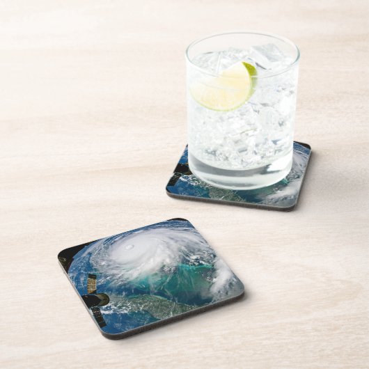 Uitzicht van Orkaan Dorian. Bier Onderzetter (Rechterzijde)