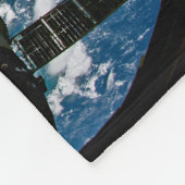 Uitzicht van Orkaan Dorian. Fleece Deken (Hoek)