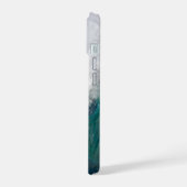 Uitzicht van Orkaan Dorian. iPhone 15 Case (Linkerkant)